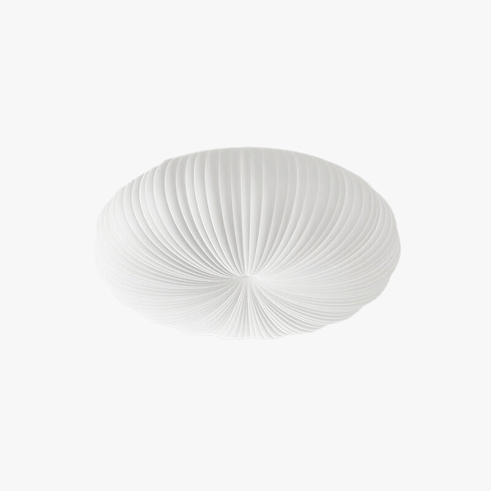 Lampa Sufitowa Minimalistyczna z Plisowanym Kloszem