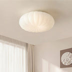Lampa Sufitowa Minimalistyczna z Plisowanym Kloszem