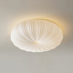 Lampa Sufitowa Minimalistyczna z Plisowanym Kloszem