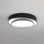 Lampa Sufitowa Minimalistyczna z Podwójnym Pierścieniem i Pilotem