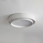 Lampa Sufitowa Minimalistyczna z Podwójnym Pierścieniem i Pilotem