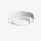 Lampa Sufitowa Minimalistyczna z Podwójnym Pierścieniem i Pilotem