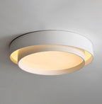 Lampa Sufitowa Minimalistyczna z Podwójnym Pierścieniem i Pilotem