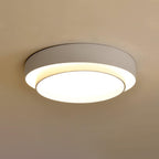Lampa Sufitowa Minimalistyczna z Podwójnym Pierścieniem i Pilotem