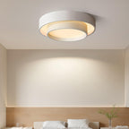 Lampa Sufitowa Minimalistyczna z Podwójnym Pierścieniem i Pilotem