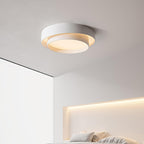 Lampa Sufitowa Minimalistyczna z Podwójnym Pierścieniem i Pilotem