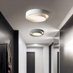 Lampa Sufitowa Minimalistyczna z Podwójnym Pierścieniem i Pilotem