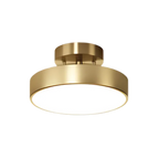 Lampa Sufitowa Modernistyczna z Okrągłym Kloszem i Regulowaną Głowicą