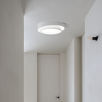 Lampa Sufitowa Nowoczesna Krążek LED z Trójkolorowym Światłem