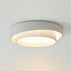 Lampa Sufitowa Nowoczesna Krążek LED z Trójkolorowym Światłem