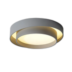 Lampa Sufitowa Nowoczesna Krążek LED z Trójkolorowym Światłem