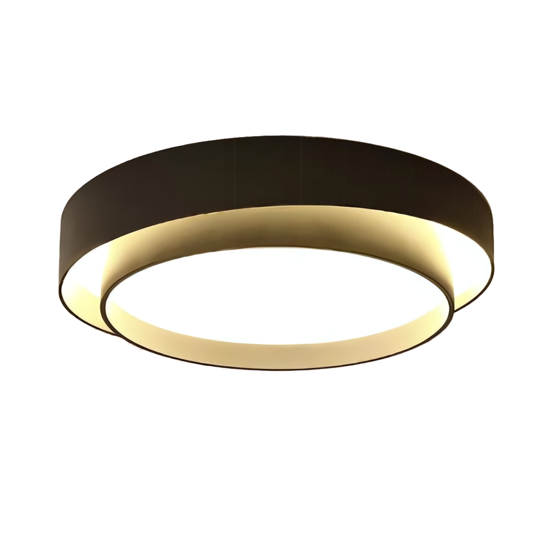 Lampa Sufitowa Nowoczesna Krążek LED z Trójkolorowym Światłem