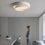Lampa Sufitowa Nowoczesna Krążek LED z Trójkolorowym Światłem