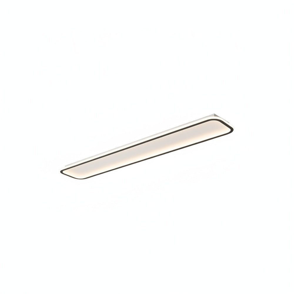 Lampa Sufitowa Nowoczesna Minimalistyczna z Prostokątnym Kloszem