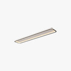 Lampa Sufitowa Nowoczesna Minimalistyczna z Prostokątnym Kloszem