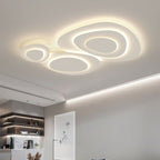 Lampa Sufitowa Nowoczesna z Organicznym Kształtem Obłoku
