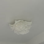 Lampa Sufitowa Nowoczesna z Papierowym Kloszem w Kształcie Kwiatu