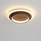 Lampa Sufitowa Okrągła Minimalistyczna z Podwójnym Pierścieniem
