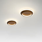 Lampa Sufitowa Okrągła Minimalistyczna z Podwójnym Pierścieniem