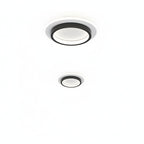 Lampa Sufitowa Okrągła Minimalistyczna z Podwójnym Pierścieniem