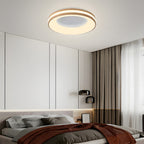 Lampa Sufitowa Okrągła Nowoczesna z Wbudowanym Oświetleniem LED