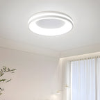 Lampa Sufitowa Okrągła Nowoczesna z Wbudowanym Oświetleniem LED