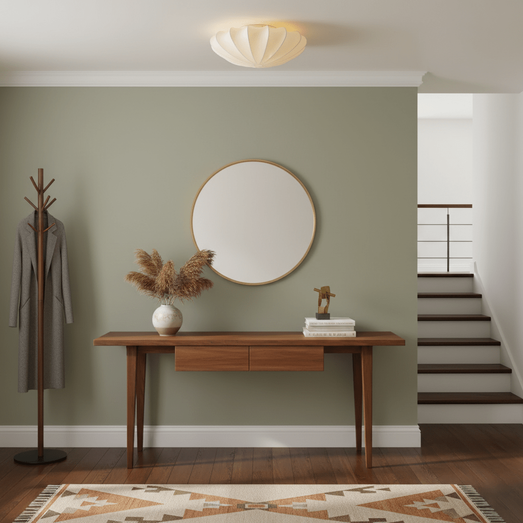 Lampa Sufitowa Retro z Jedwabnym Kloszem w Kształcie Kwiatu