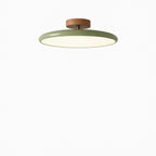 Lampa Sufitowa Retro z Okrągłym Kloszem i Regulowanym Nachyleniem