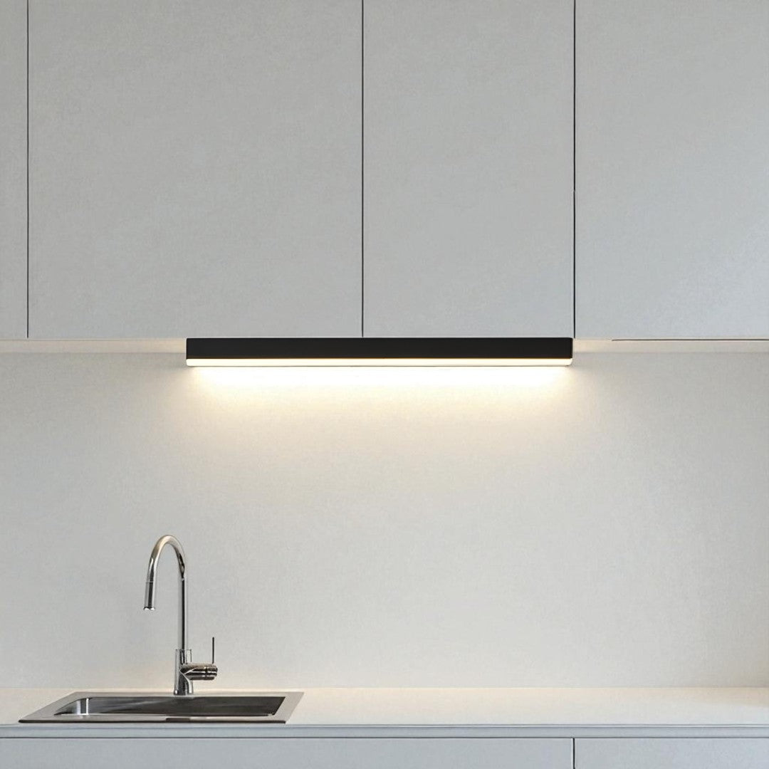 Lampa Sufitowa Skandynawska Minimalistyczna Podłużna