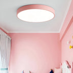 Lampa Sufitowa Skandynawska Okrągła z Regulacją Barwy Światła
