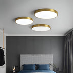 Lampa Sufitowa Skandynawska Okrągła z Regulacją Barwy Światła