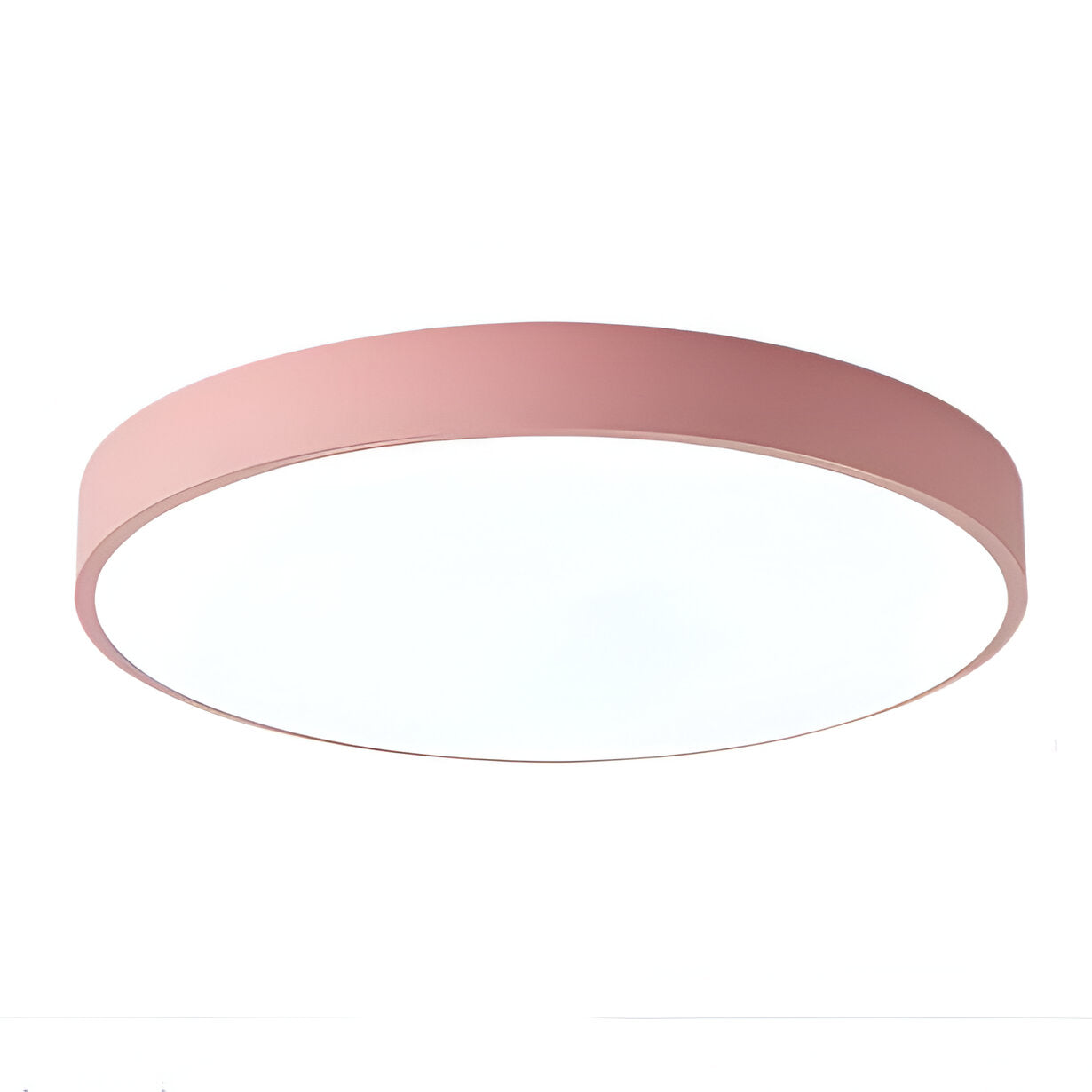 Lampa Sufitowa Skandynawska Okrągła z Regulacją Barwy Światła