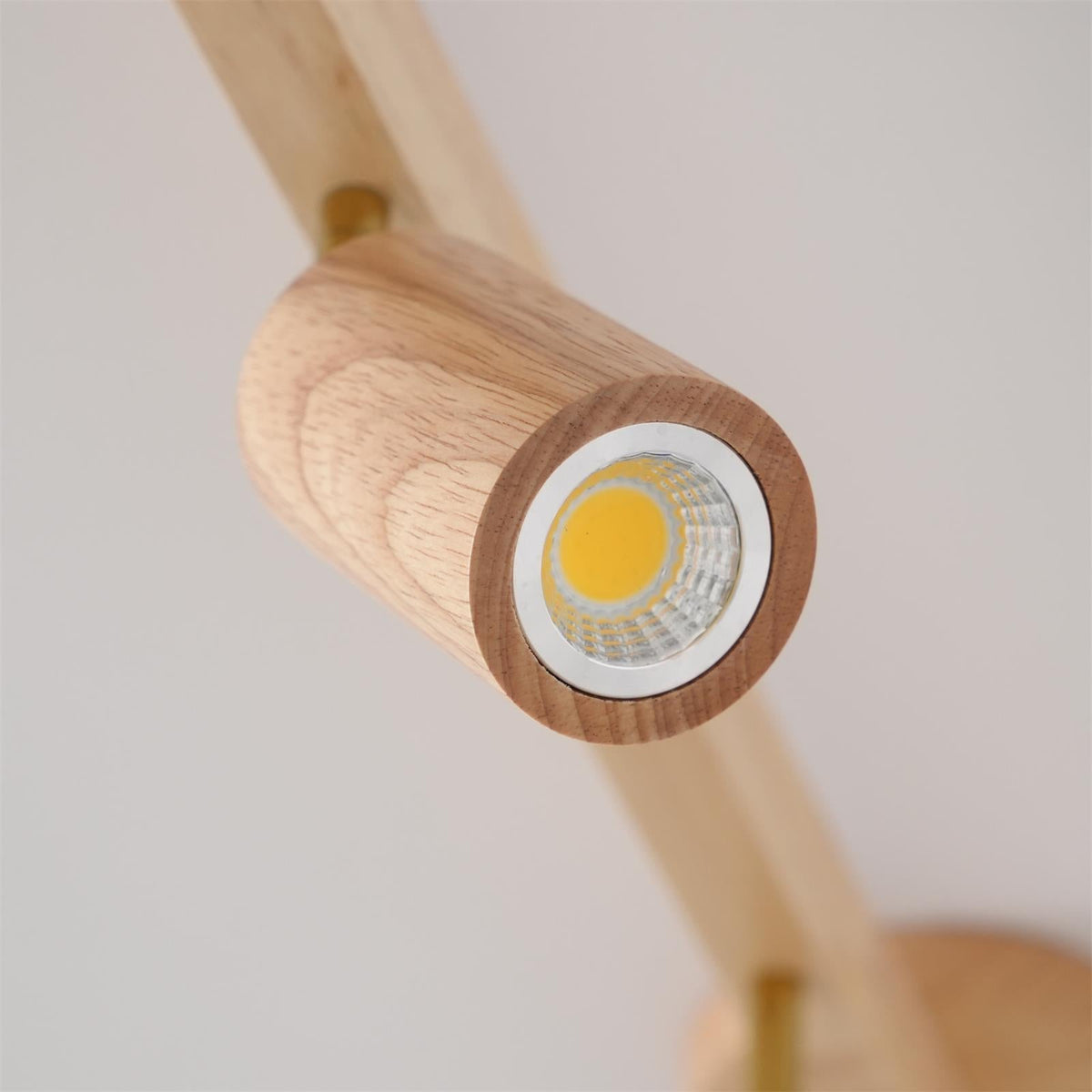 Lampa Sufitowa Skandynawska z Obrotowymi Spotami na Listwie