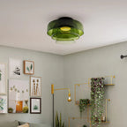 Lampa Sufitowa Skandynawska ze Szklanym Kloszem