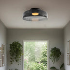 Lampa Sufitowa Skandynawska ze Szklanym Kloszem
