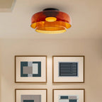 Lampa Sufitowa Skandynawska ze Szklanym Kloszem