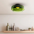 Lampa Sufitowa Skandynawska ze Szklanym Kloszem