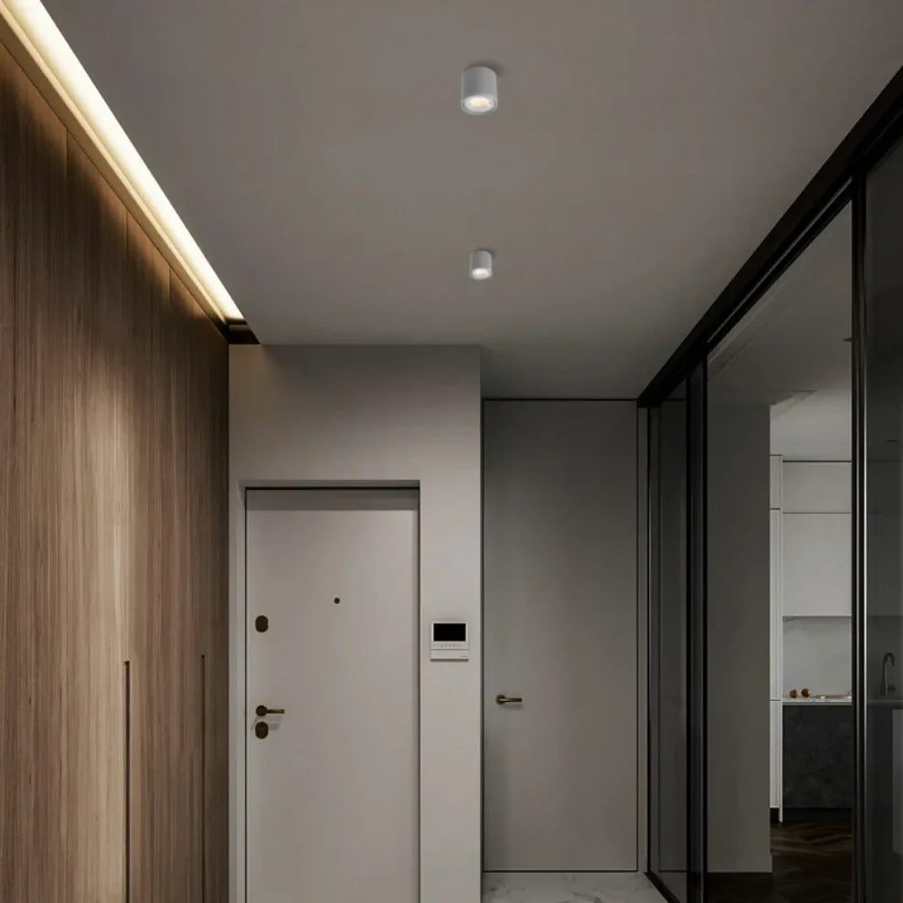 Lampa Sufitowa Spot Minimalistyczna z Czujnikiem Ruchu i Regulacją Temperatury Barwowej ##POS:10##