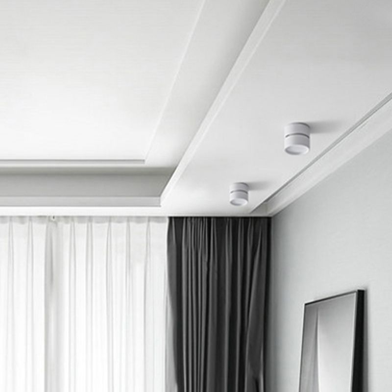 Lampa Sufitowa Spot Minimalistyczna z Obrotową Głowicą