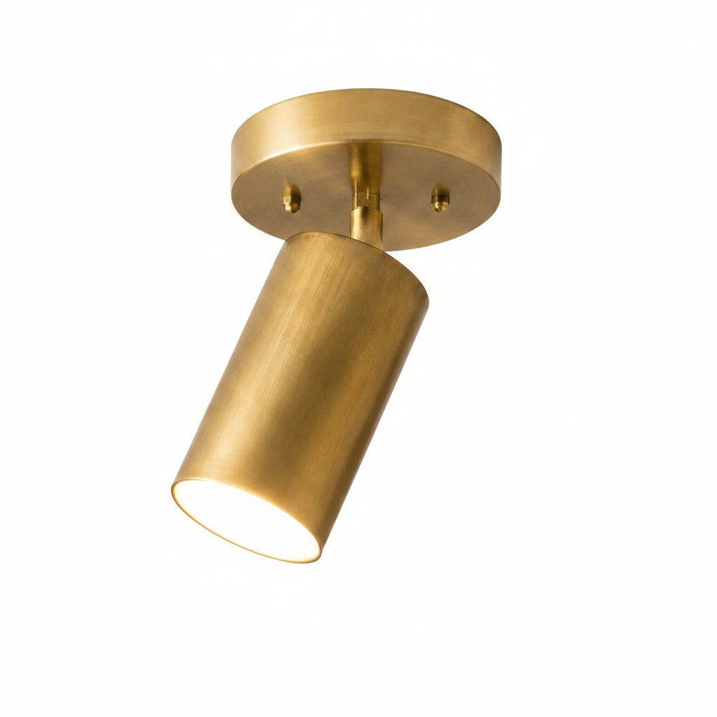Lampa Sufitowa Spot Nowoczesna z Obrotowym Kloszem Cylindrycznym