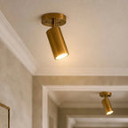 Lampa Sufitowa Spot Nowoczesna z Obrotowym Kloszem Cylindrycznym