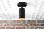 Lampa Sufitowa Spot Nowoczesna z Obrotowym Kloszem Cylindrycznym