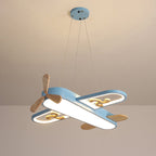Lampa Wisząca do Pokoju Dziecięcego w Kształcie Samolotu z Pilotem