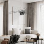 Lampa Wisząca Kapeluszowa Nowoczesna w Stylu Retro
