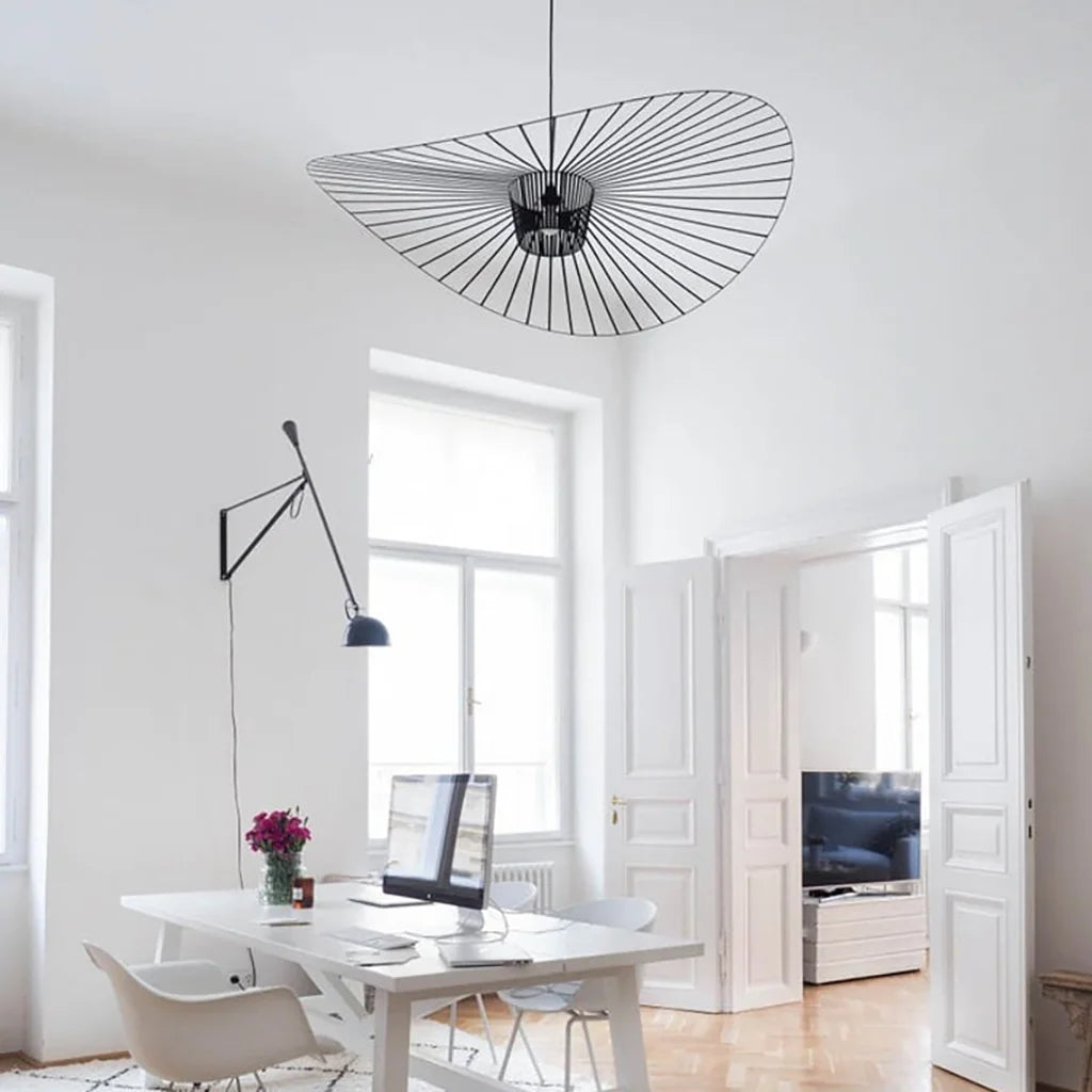 Lampa Wisząca Kapeluszowa Nowoczesna w Stylu Retro