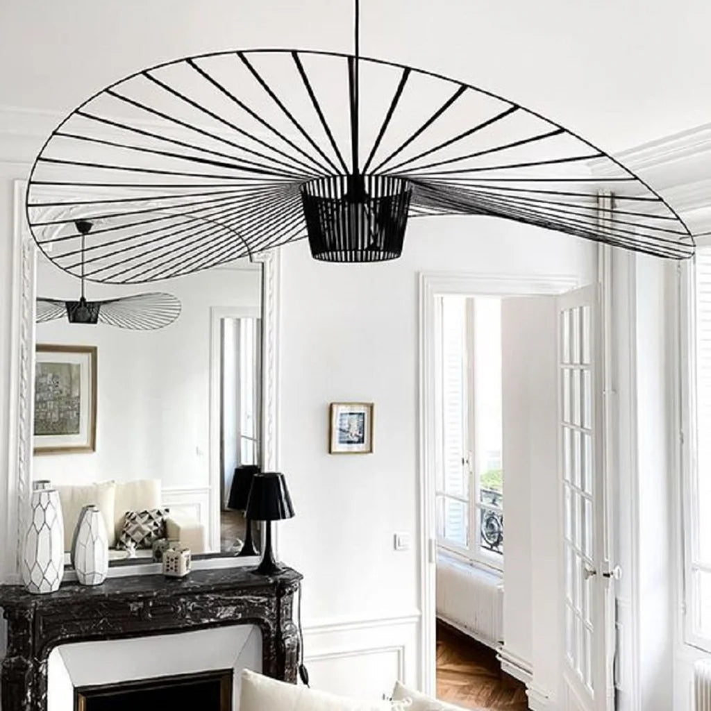 Lampa Wisząca Kapeluszowa Nowoczesna w Stylu Retro