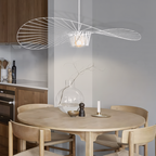 Lampa Wisząca Kapeluszowa Nowoczesna w Stylu Retro