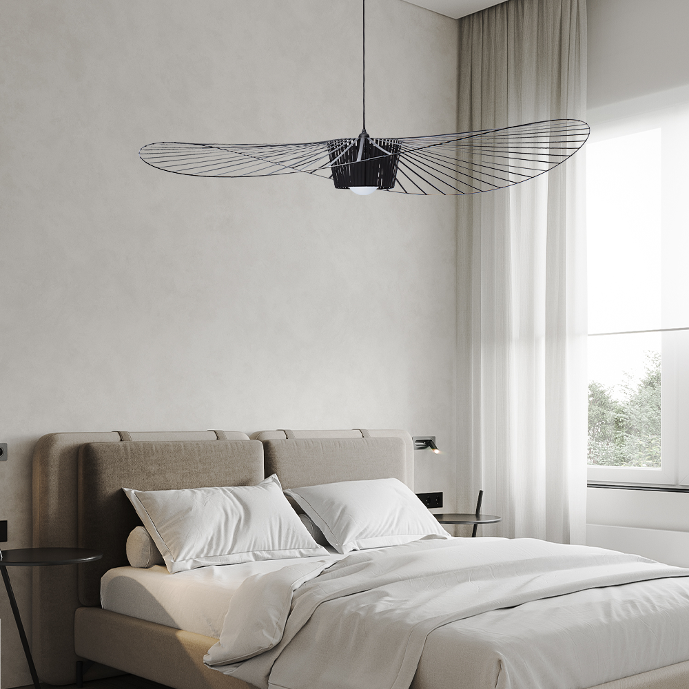Lampa Wisząca Kapeluszowa Nowoczesna w Stylu Retro