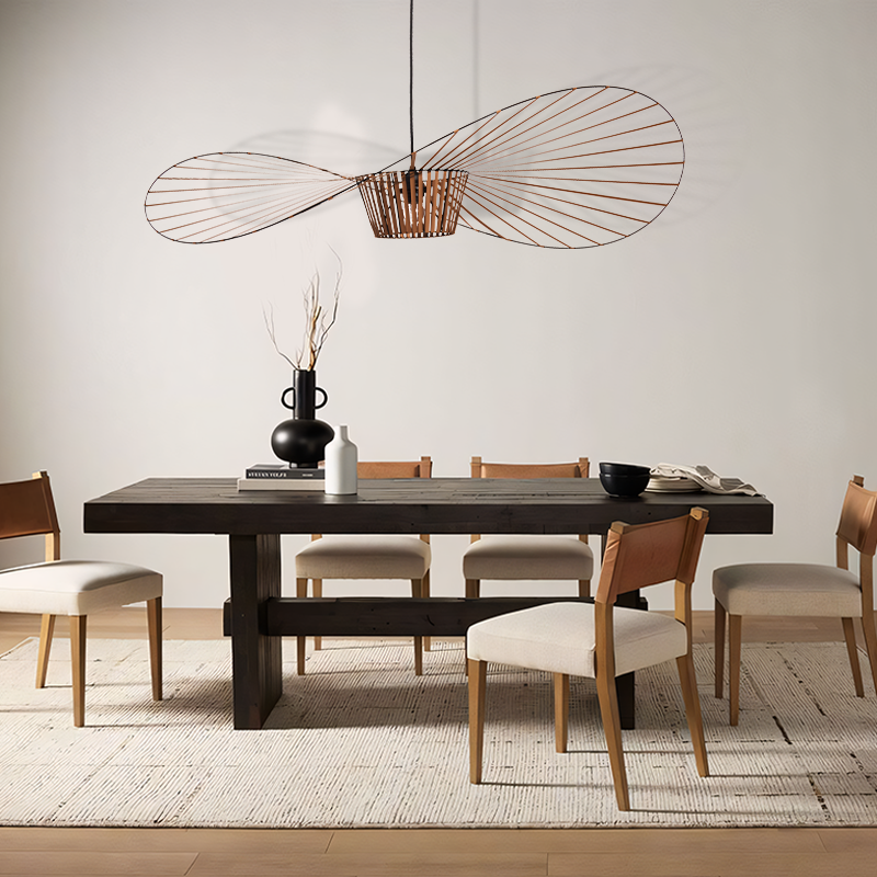 Lampa Wisząca Kapeluszowa Nowoczesna w Stylu Retro