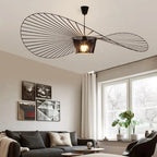 Lampa Wisząca Kapeluszowa Nowoczesna w Stylu Retro